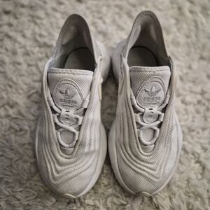 Adidas Originals Slip-On Sneakers | Kids 3.5 (Women’s 5) | White | Chunky Sole